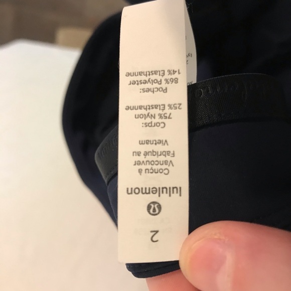 Lululemon blue On The Move Pant True Navy size 2 - Picture 5 of 12